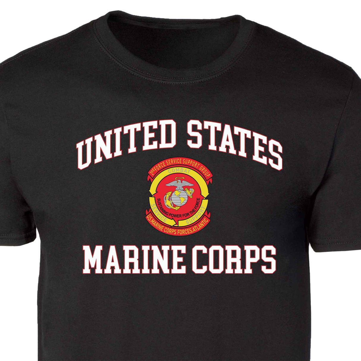 2nd FSSG US Marine Corps USMC Patch Graphic T-shirt – SGT GRIT