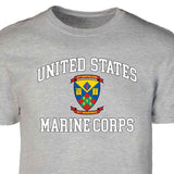 2nd Battalion 5th Marines USMC Patch Graphic T-shirt - SGT GRIT