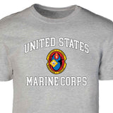 2nd Battalion 6th Marines USMC Patch Graphic T-shirt - SGT GRIT