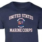 3rd Battalion 1st Marines USMC Patch Graphic T-shirt - SGT GRIT