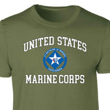3rd Battalion 6th Marines USMC Patch Graphic T-shirt - SGT GRIT