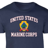 3rd Amphibious Assault Bn USMC Patch Graphic T-shirt - SGT GRIT