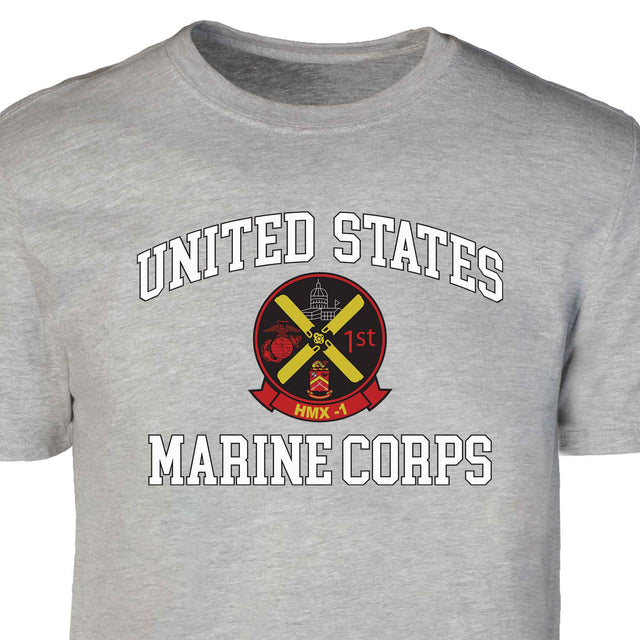 HMX 1 USMC Patch Graphic T-shirt - SGT GRIT