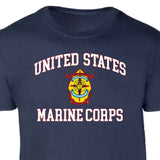 MCB Camp Lejeune USMC Patch Graphic T-shirt - SGT GRIT