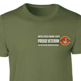 31st MEU Special Operations Proud Veteran Patch Graphic T-shirt - SGT GRIT