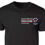 3rd Battalion 1st Marines Proud Veteran Patch Graphic T-shirt - SGT GRIT