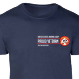 2nd Tank Battalion Proud Veteran Patch Graphic T-shirt - SGT GRIT