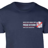 Marine Security Guard Proud Veteran Patch Graphic T-shirt - SGT GRIT