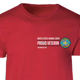 2D Anglico FMF Proud Veteran Patch Graphic T-shirt - SGT GRIT