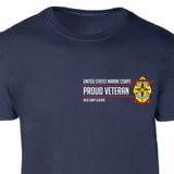 MCB Camp Lejeune Proud Veteran Patch Graphic T-shirt - SGT GRIT