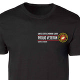 Quantico Virginia Proud Veteran Patch Graphic T-shirt - SGT GRIT