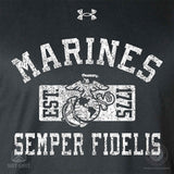 Under Armour Marines Est. 1775 Tech Sleeveless T-shirt - SGT GRIT