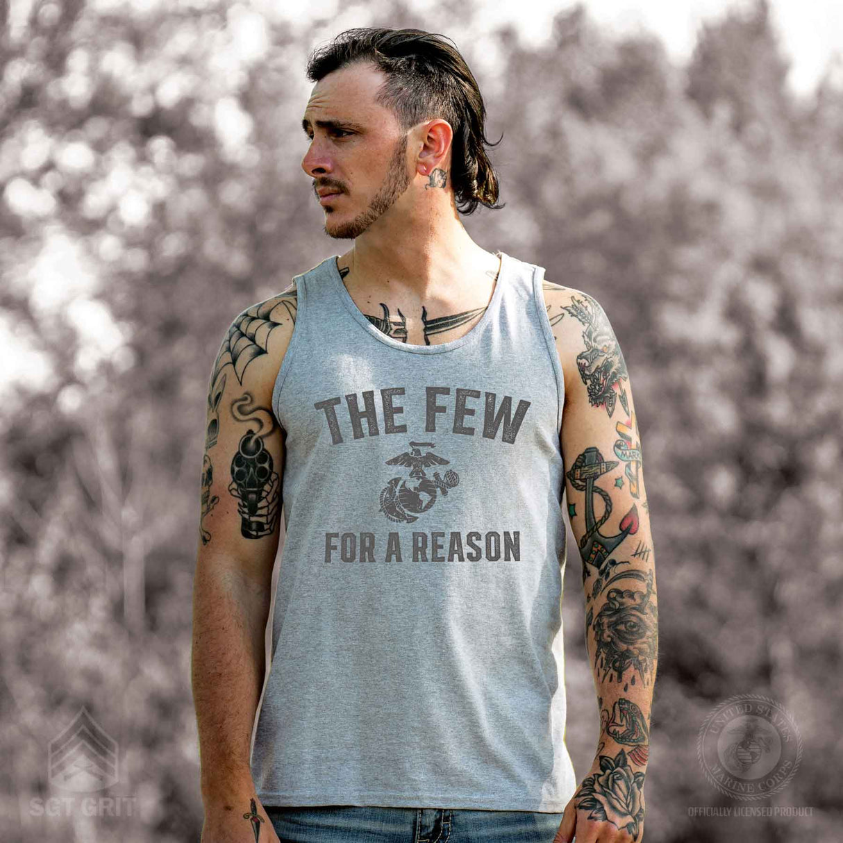 The Few For A Reason Tank Top - SGT GRIT