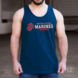 USMC Veteran Script Tank Top - SGT GRIT