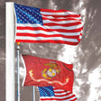 USA Marine Corps 3' x 5' Flag Combo - SGT GRIT