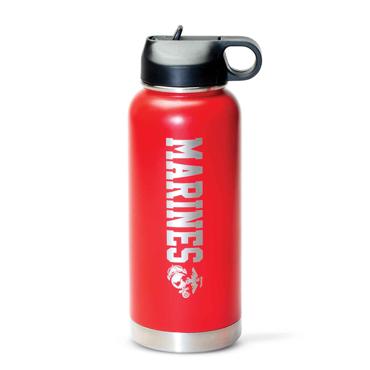 Marines Red Stainless Water Bottle - SGT GRIT