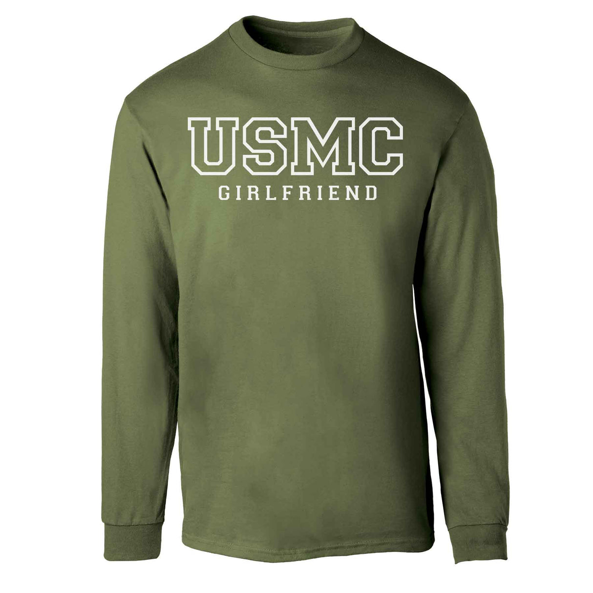 USMC Girlfriend Long Sleeve T-shirt - SGT GRIT