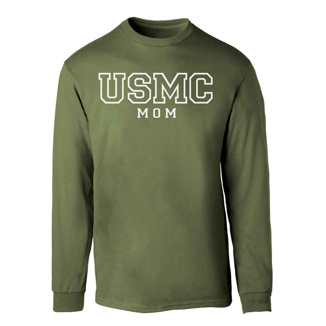 USMC Mom Long Sleeve T-shirt - SGT GRIT