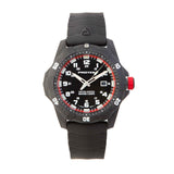 ProTek USMC Carbon Composite Dive Watch, black with red - SGT GRIT