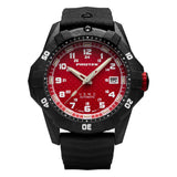 ProTek USMC Automatic Dive Watch, black with red - SGT GRIT