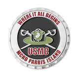 MCRD Parris Island Challenge Coin - SGT GRIT