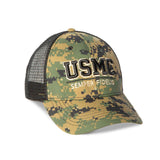 USMC MARPAT Camo Trucker Hat - SGT GRIT