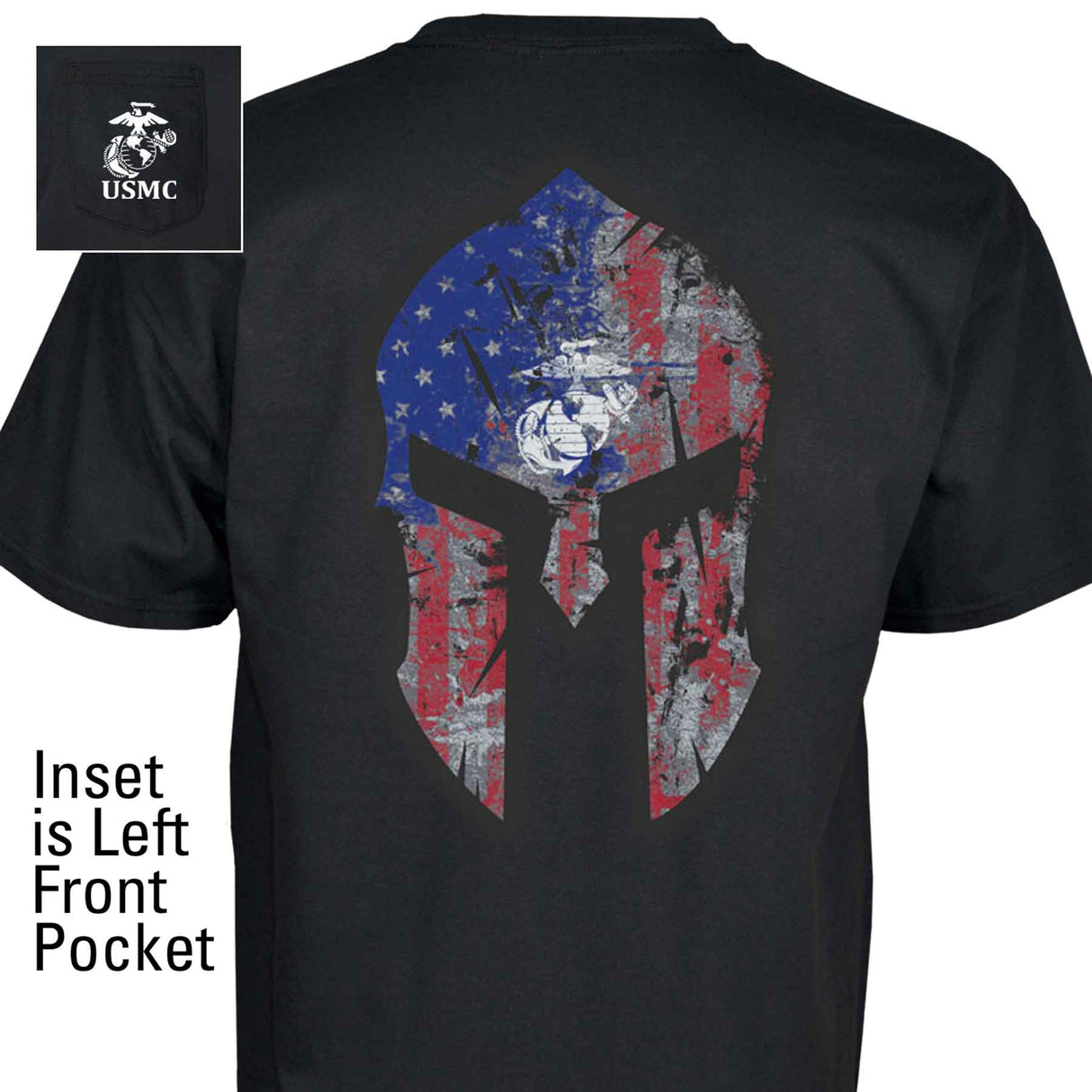 EGA Spartan Pocket T-Shirt - SGT GRIT