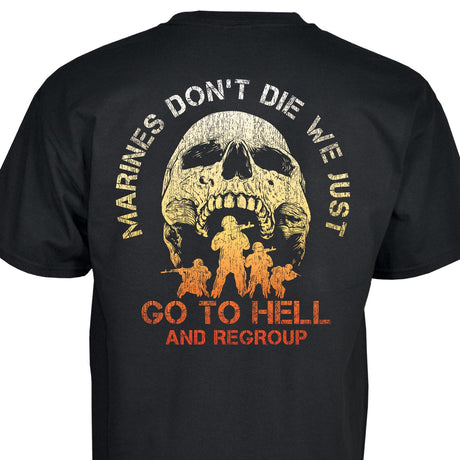 Marines Don't Die Pocket T-Shirt - SGT GRIT