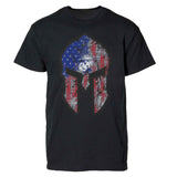 USMC Spartan Warrior Full Front T-shirt - SGT GRIT