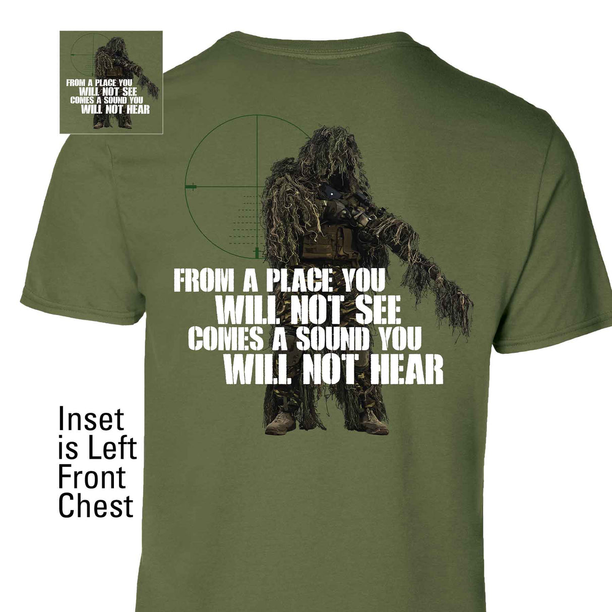 Sound You Will Not Hear T-shirt - SGT GRIT