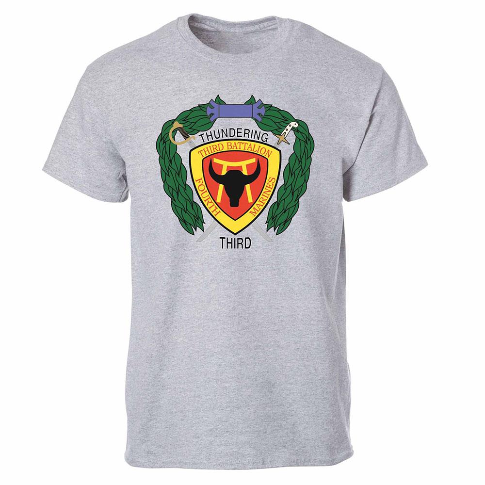 3rd Battalion 4th Marines T-Shirt - SGT GRIT