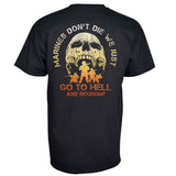 Marine Corps Marines Die/Regroup T-Shirt - SGT GRIT