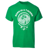 Born In A Tavern Shamrock T-shirt - SGT GRIT