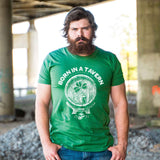 Born In A Tavern Shamrock T-shirt - SGT GRIT