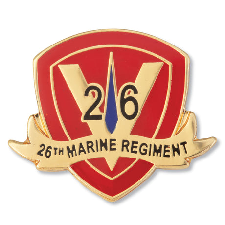 26th Marine Regiment Pin - SGT GRIT