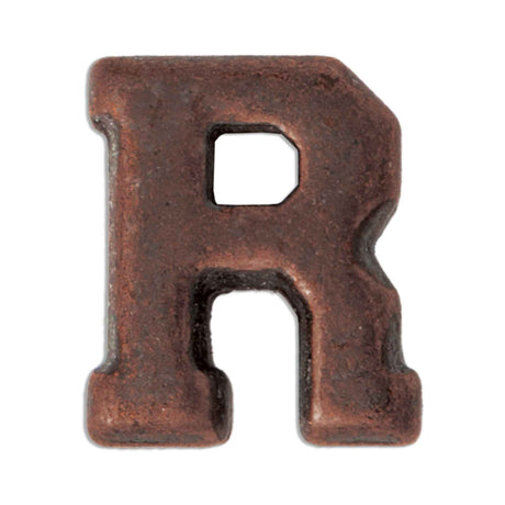 Large Bronze Letter R - SGT GRIT