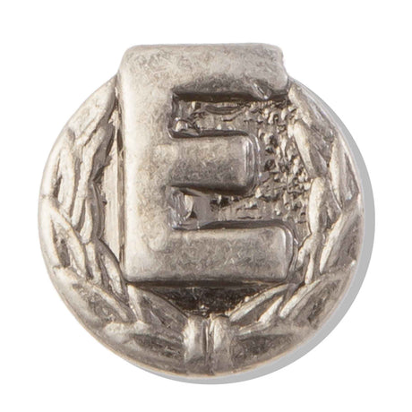 Silver Wreathed Letter E - SGT GRIT