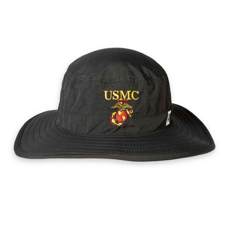 USMC Eagle, Globe, and Anchor Boonie – Black - SGT GRIT