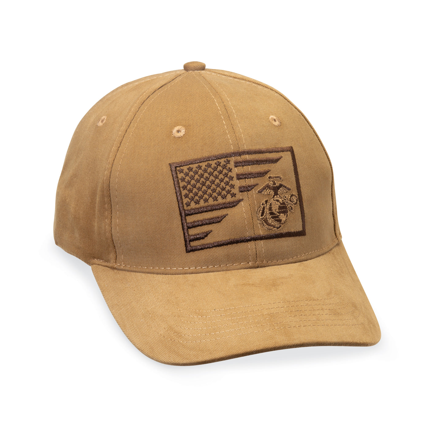 USMC Low Profile Hat- Coyote Brown — SGT GRIT