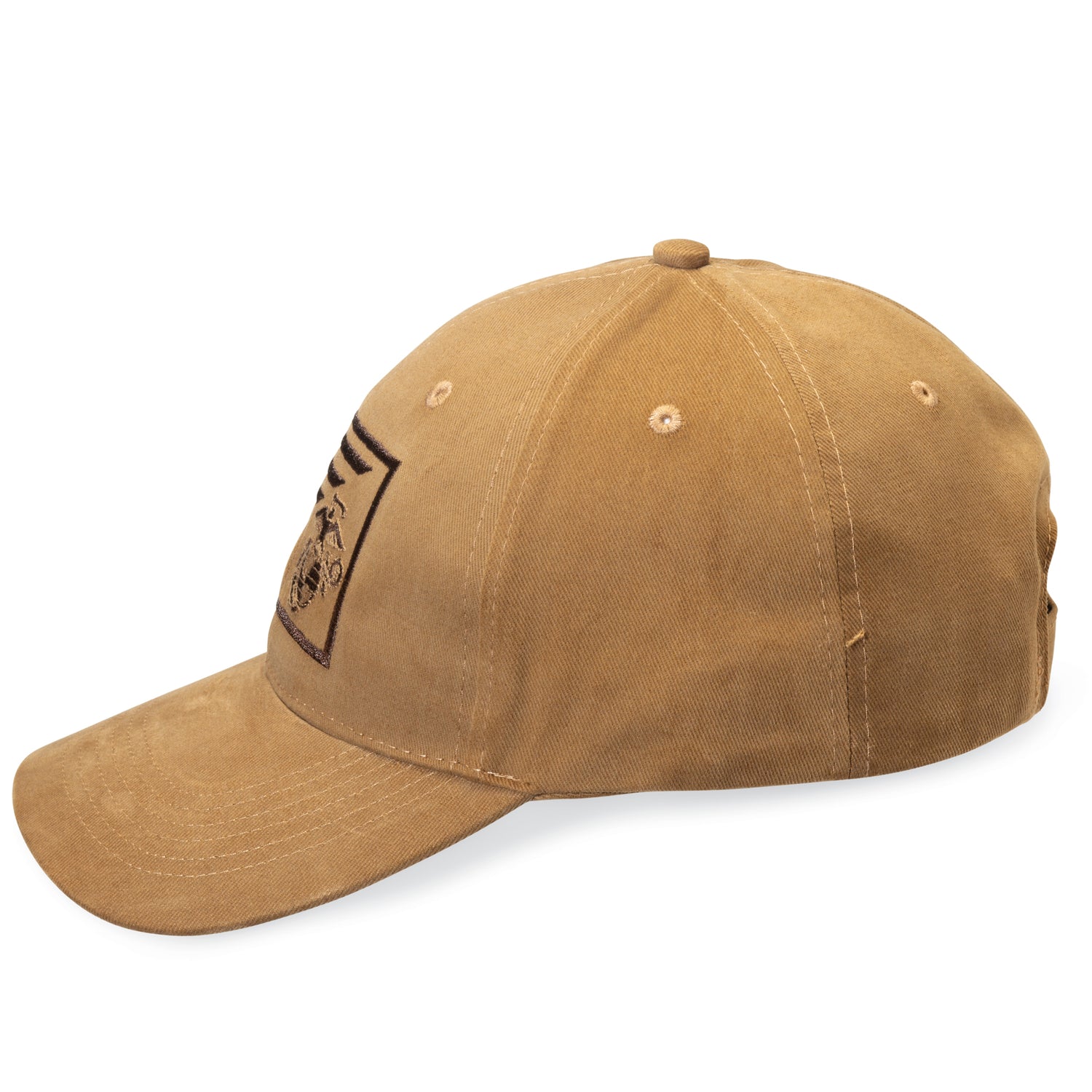 USMC Low Profile Hat- Coyote Brown – SGT GRIT