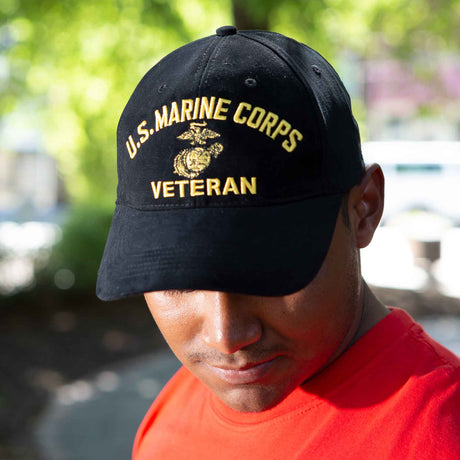 USMC Veteran Hat- Personalized- Black - SGT GRIT