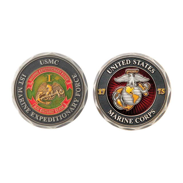 1st MEF Air Ground Team Challenge Coin - SGT GRIT