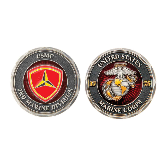 3rd Marine Division Challenge Coin - SGT GRIT