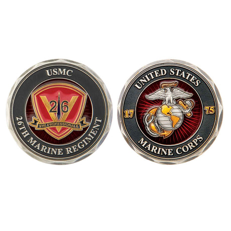 26th Marines Regimental Challenge Coin - SGT GRIT