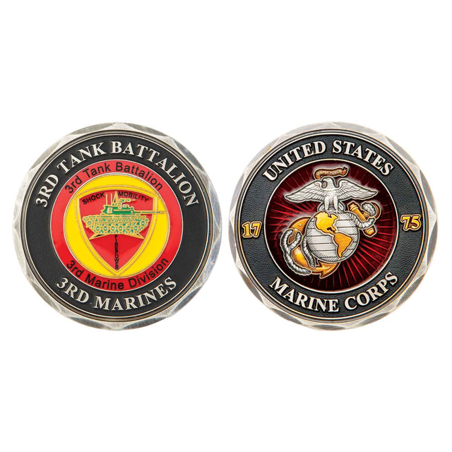 3rd Tank Battalion Challenge Coin - SGT GRIT