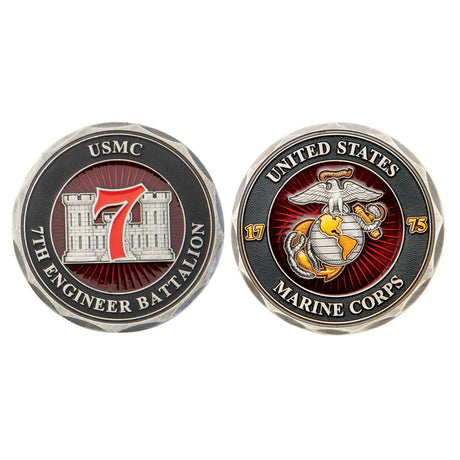 7th Engineers Battalion Challenge Coin - SGT GRIT