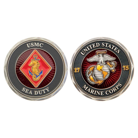 Sea Duty Challenge Coin - SGT GRIT