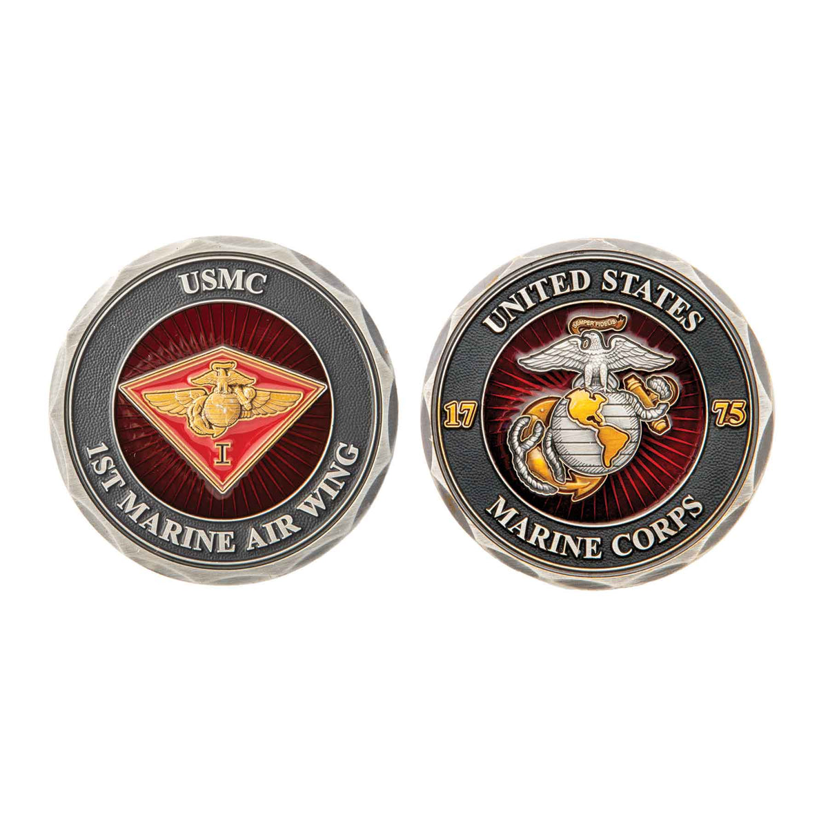 1st Marine Air Wing Challenge Coin — SGT GRIT