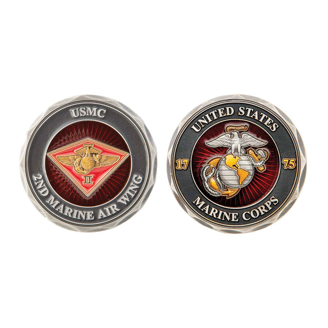 2nd Marine Air Wing Challenge Coin - SGT GRIT