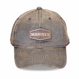 Marines Leather Patch Hat - SGT GRIT